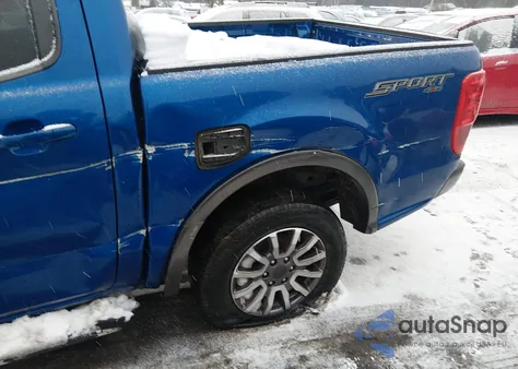 2019 Ford Ranger Lariat из США, поврежденный, VIN 1FTER4FH7KLA52114